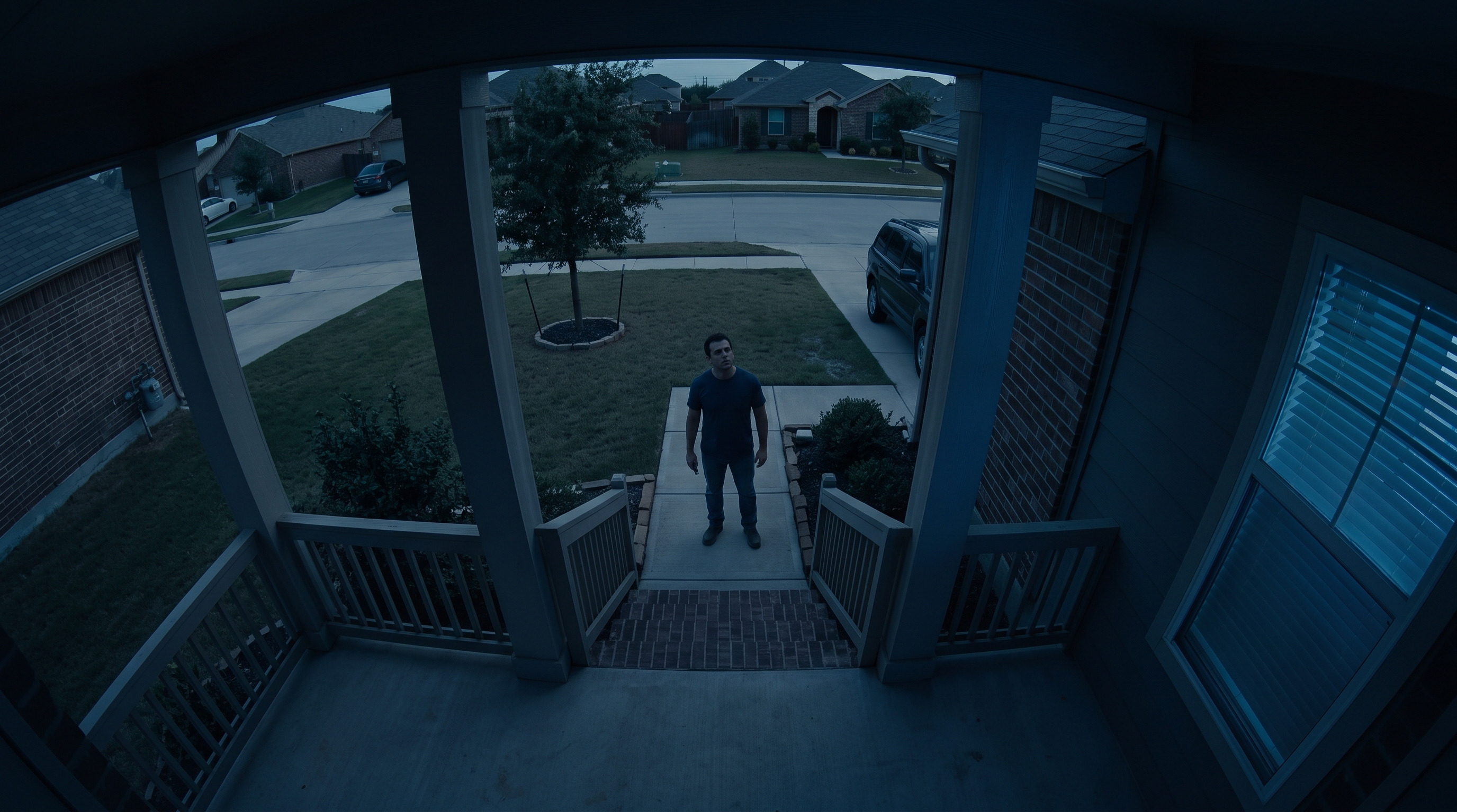 Front entry camera view